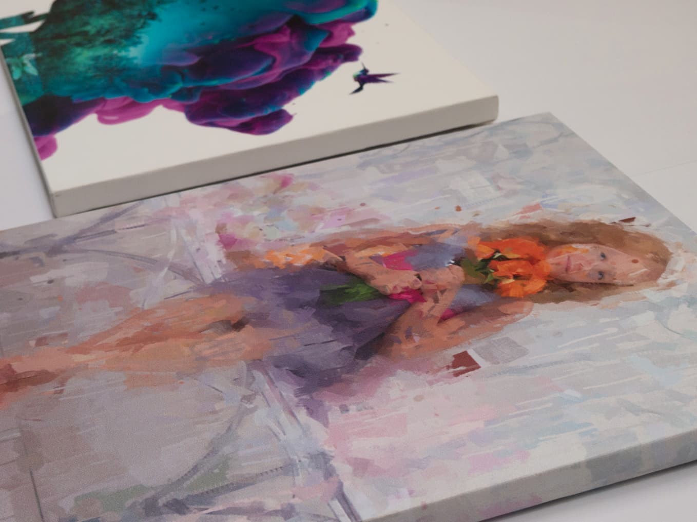 Принт на канаваца с подрамка за подарък