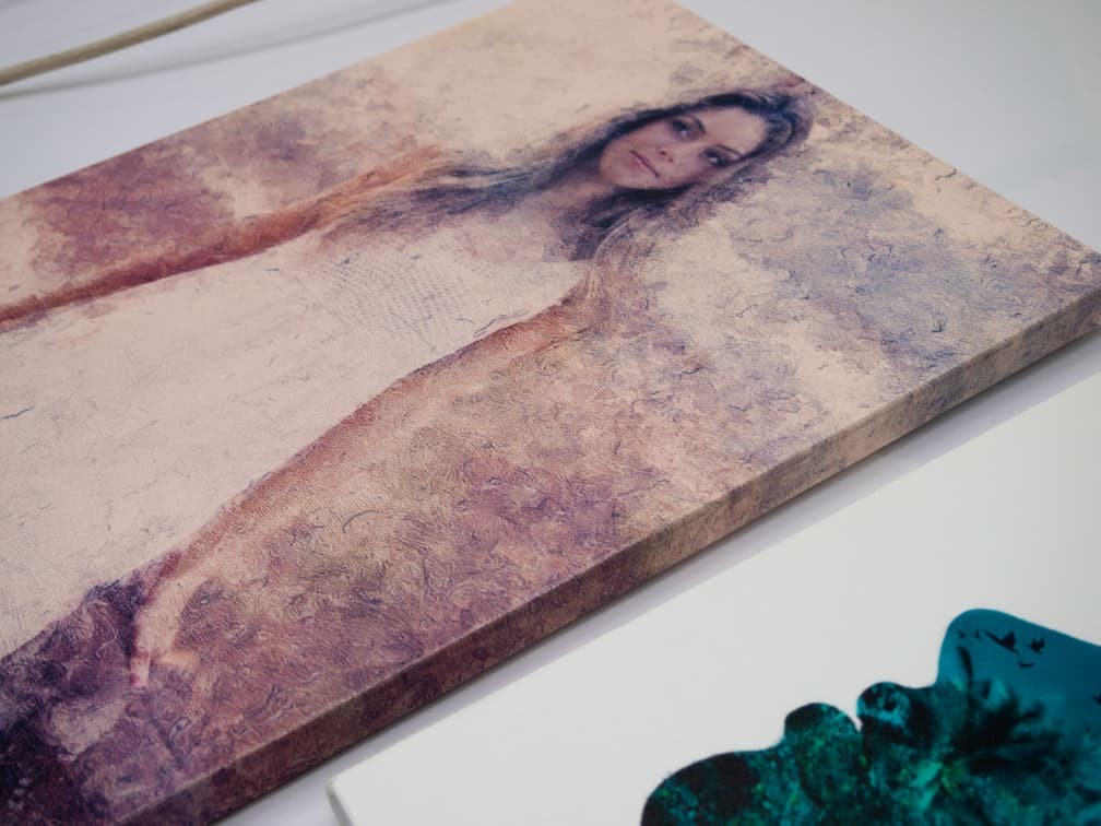 Принт на портрет върху канаваца